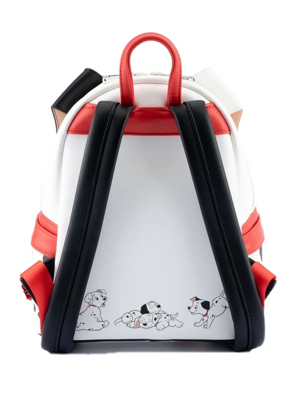 Loungefly 101 Dalmatians 70th Anniversary Mini Backpack - White, Black & Red